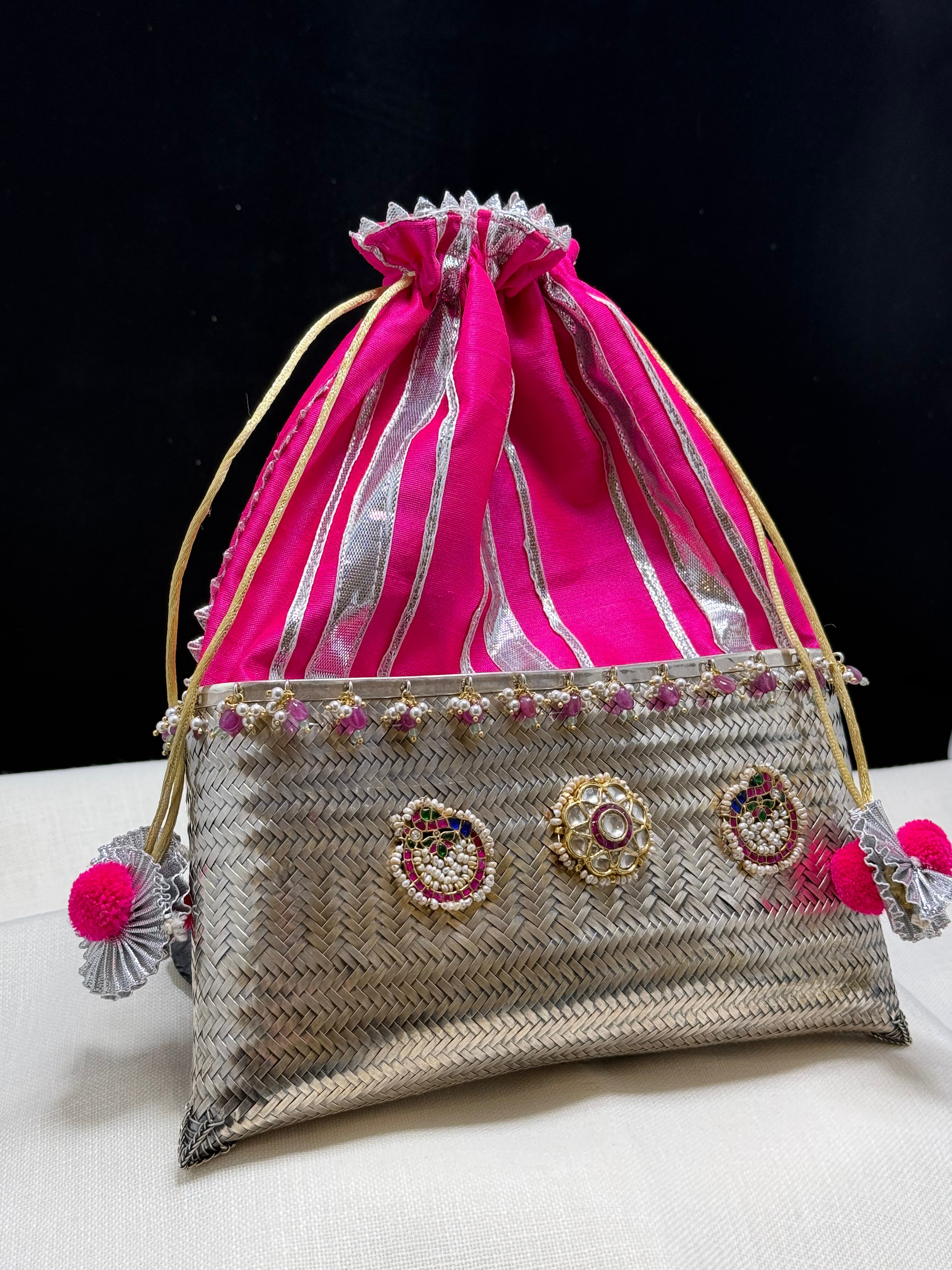 Pure Silver Potli bag
